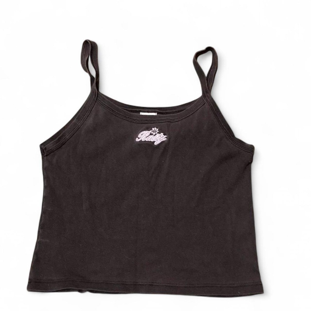 Vintage 90s-00s Rusty surf tank sun faded embroidered Size M (16x19.25)